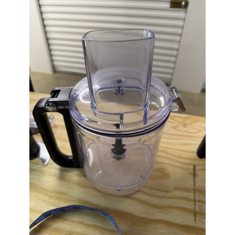 KitchenAid KSM1FPA Food Processor Attachment Complete w Blades Disk